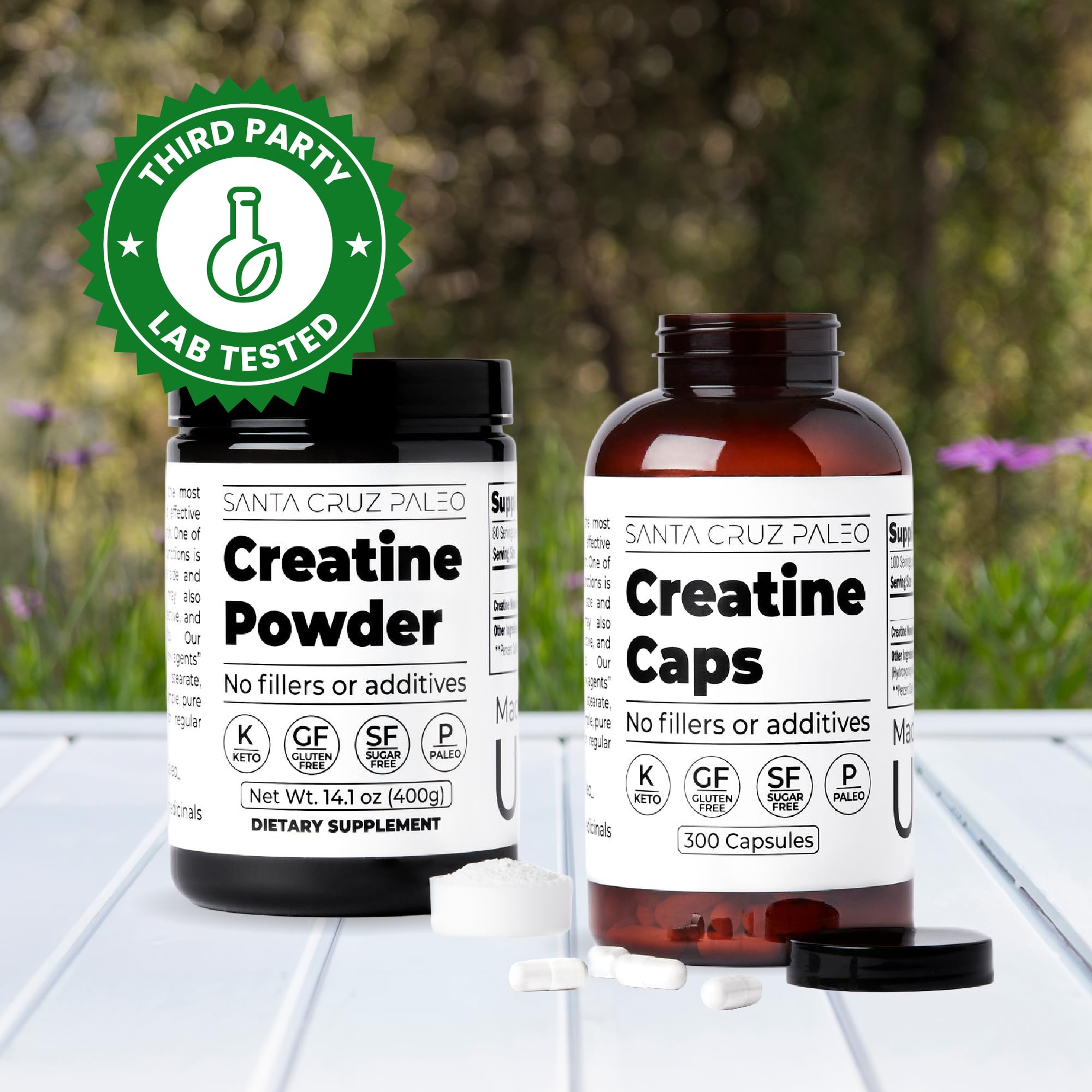 Santa Cruz Paleo Creatine Monohydrate Powder - Unflavored

