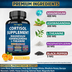 StrongVit Cortisol Support Supplement with Magnesium

