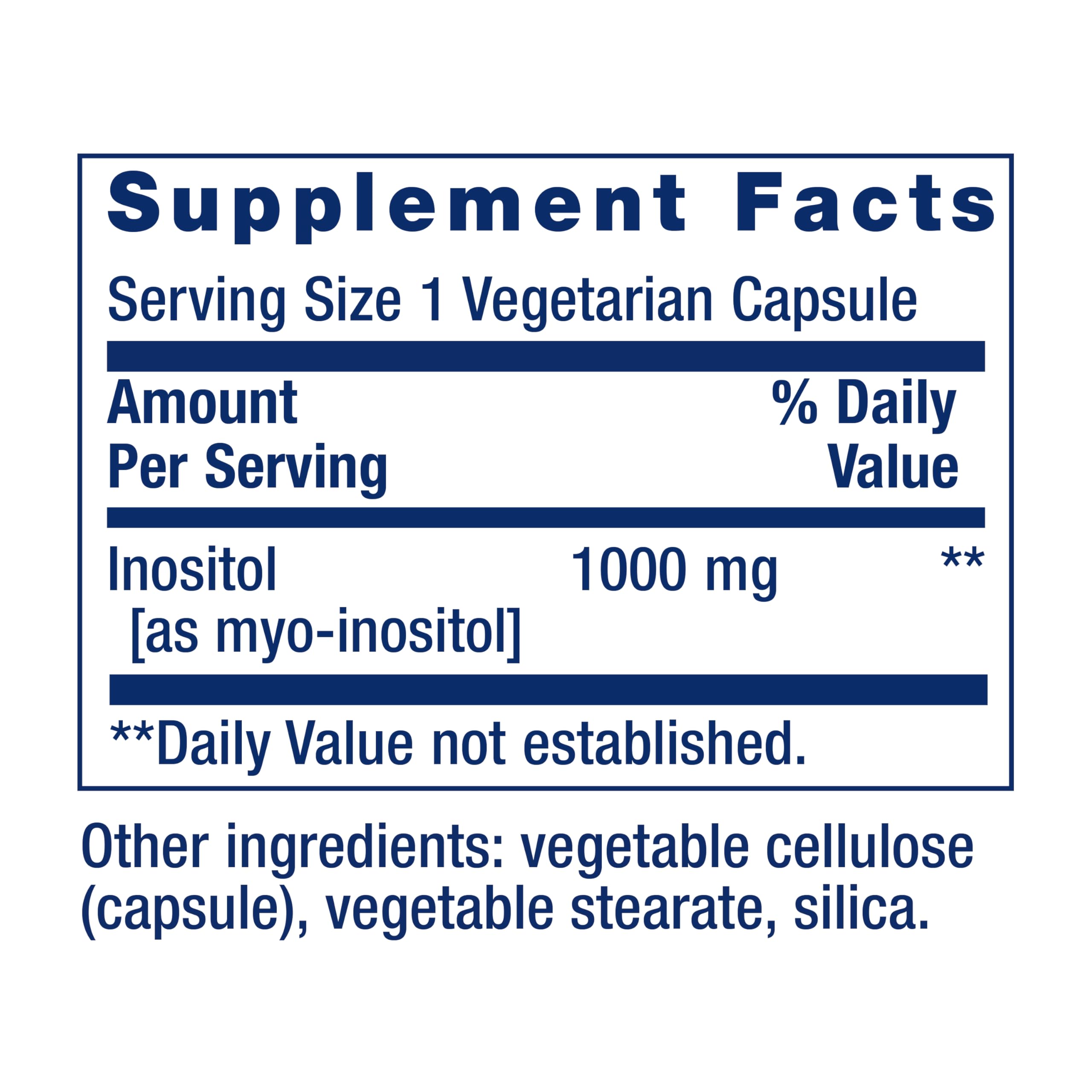 Life Extension Inositol Supplement - Mood & Metabolism

