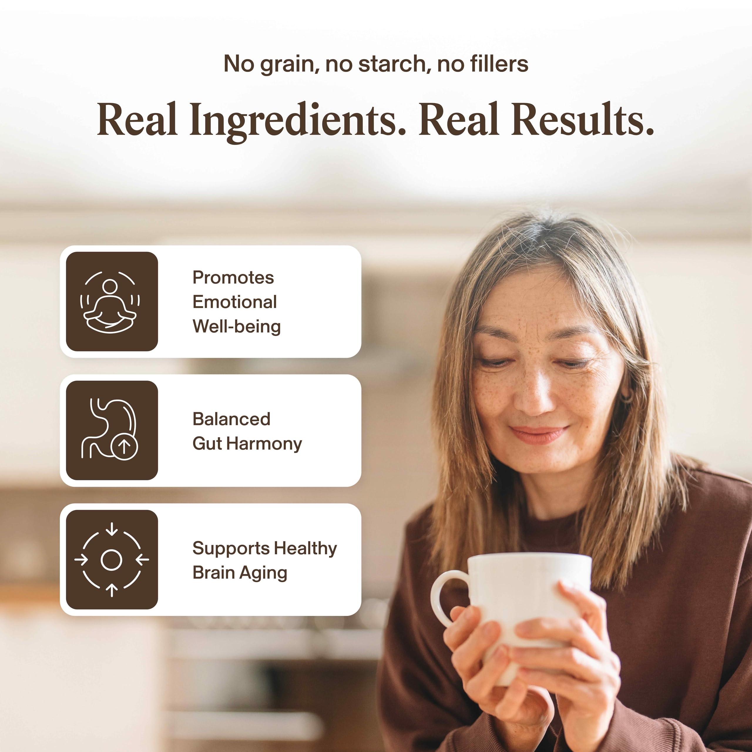 Real Mushrooms Lion's Mane Cognition Brain Support

