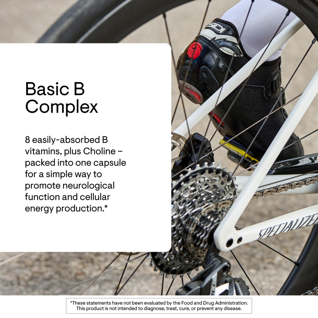 Thorne Basic B-Complex with Choline – Energy & Brain Health

