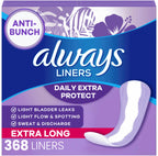 Always Panty Liners Daily Protect - Anti-Bunch Tech

