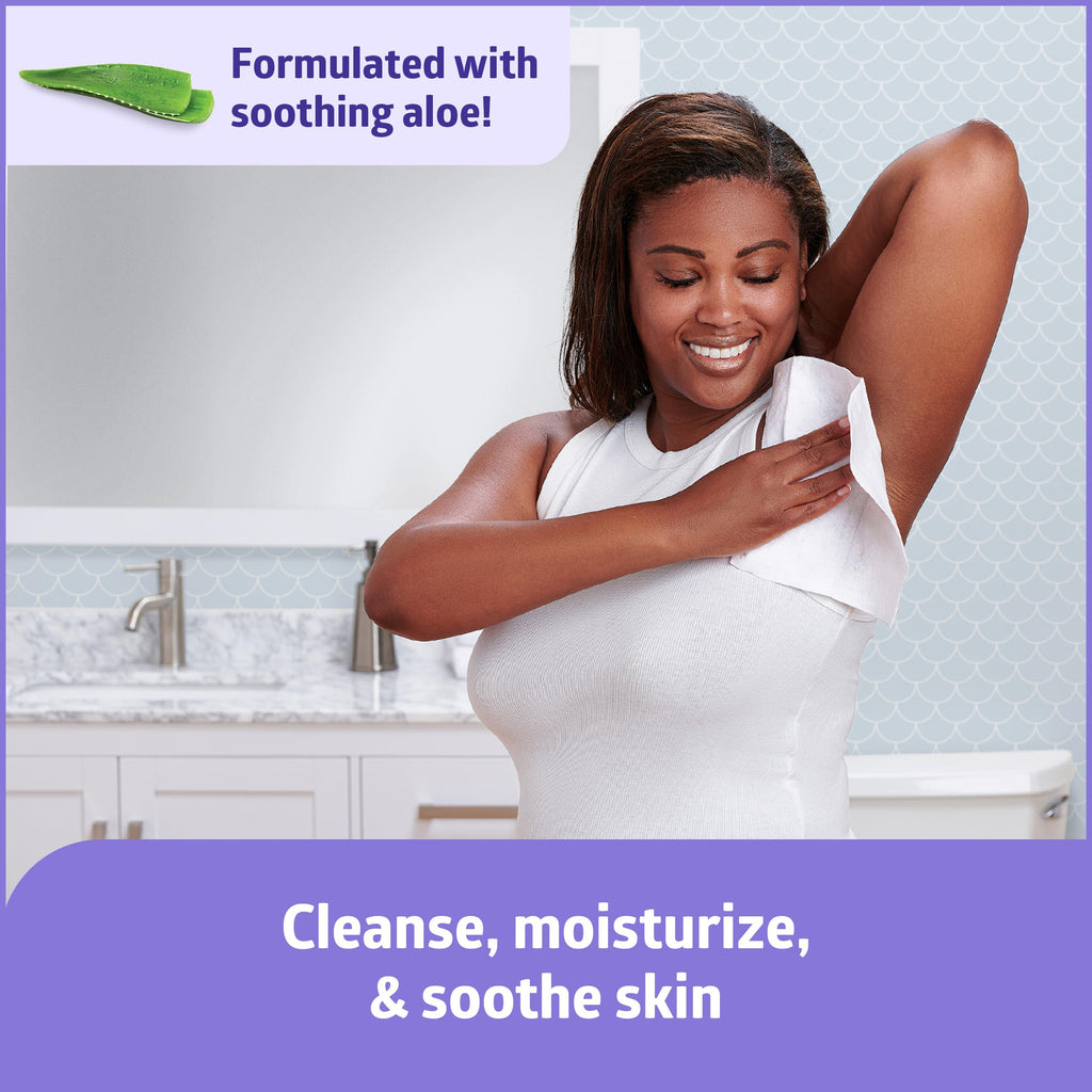 Medline ReadyBath Adult Bath Wipes No-Rinse Aloe

