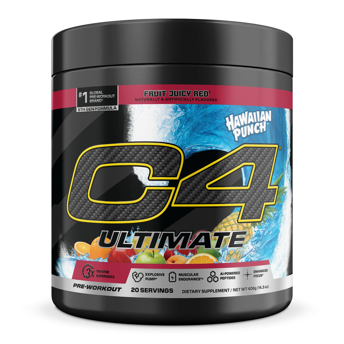 C4 Ultimate Pre Workout Powder - Energy & Endurance Formula