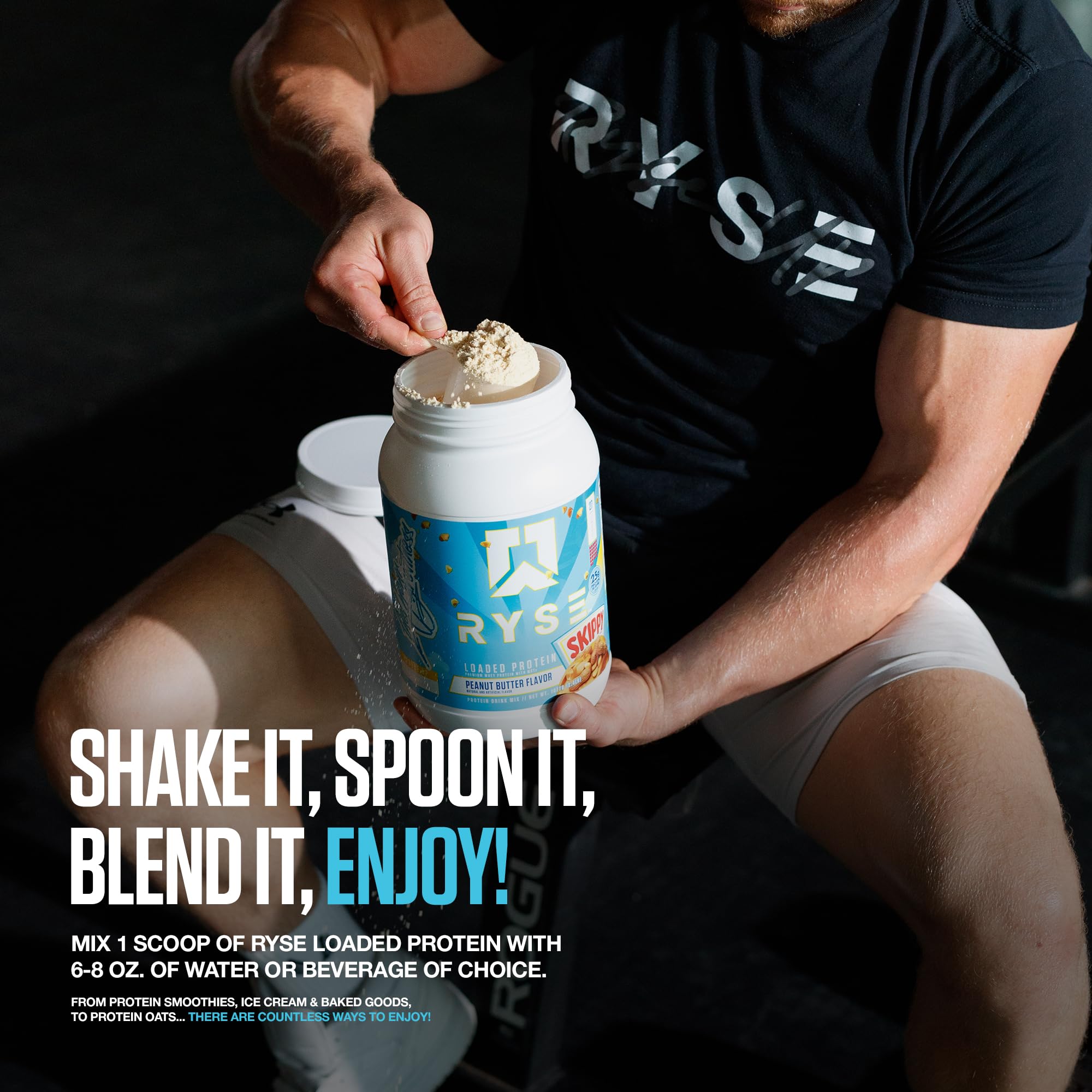 RYSE Loaded Protein Powder | Whey Isolate & Concentrate

