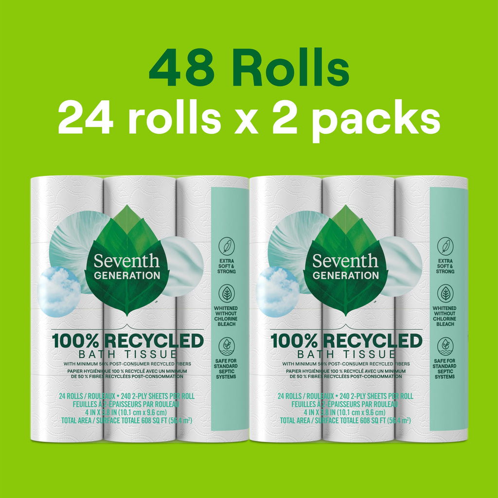 Seventh Generation 100% Recycled Toilet Paper

