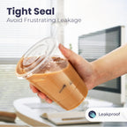 Clear Cups by Fit Meal Prep with Lids – BPA Free PET

