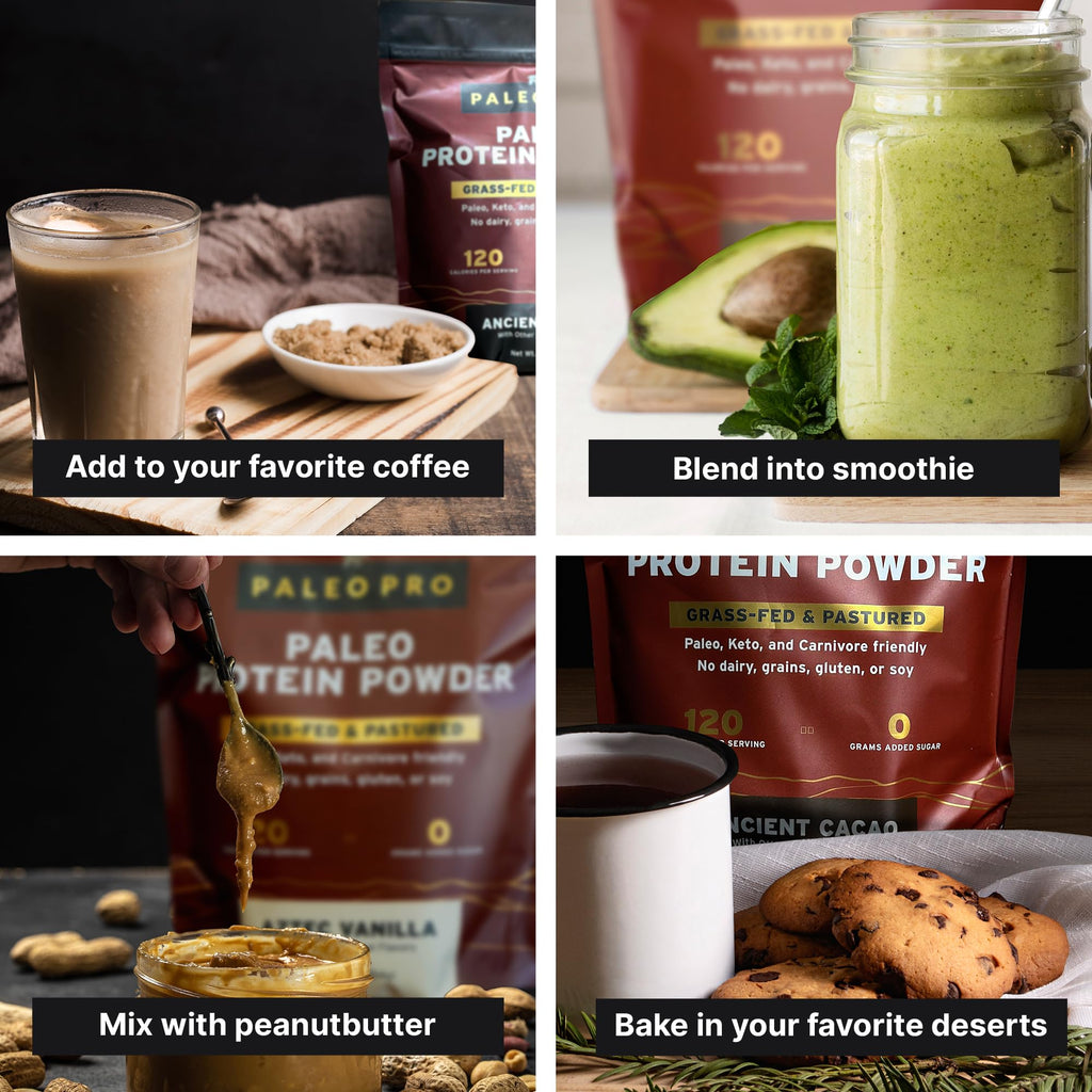 Beef Protein Powder - Paleo Pro Grass-Fed | Gluten Free

