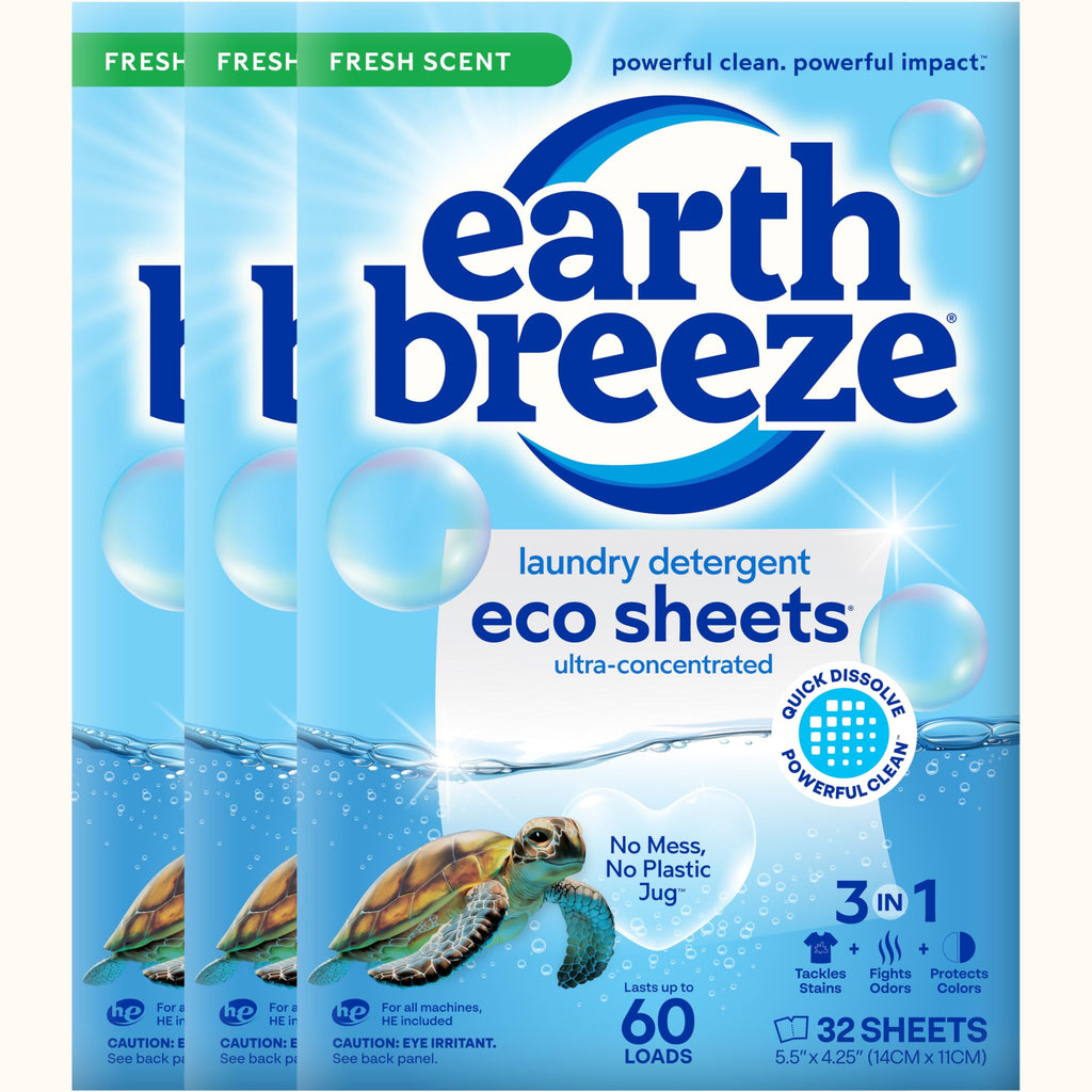 Earth Breeze Laundry Detergent Sheets

