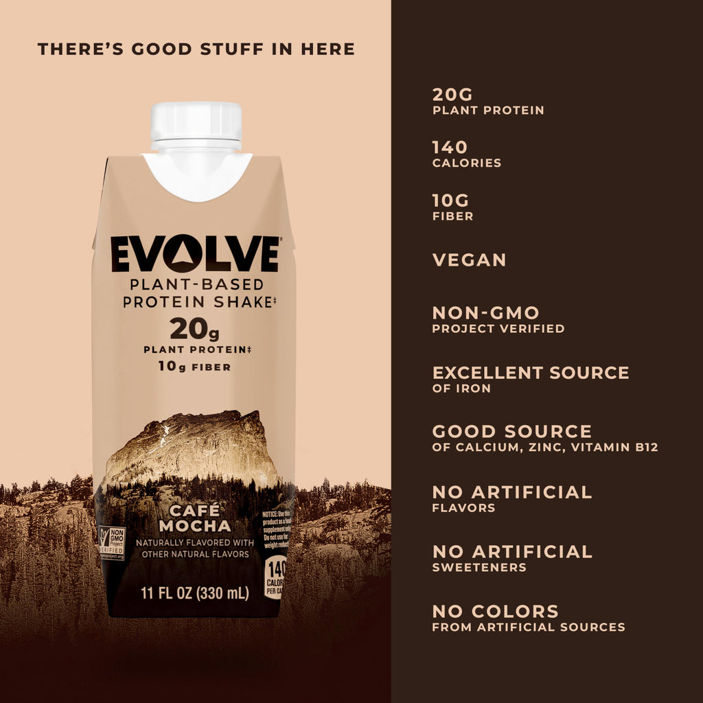 Evolve Plant Based Protein Shake Dairy Free Non-GMO

