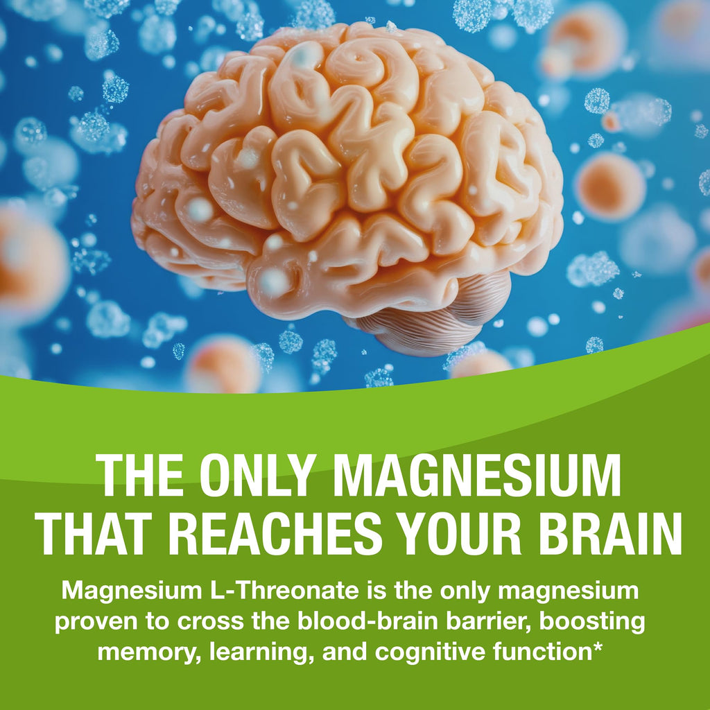 Magtein Magnesium L-Threonate | Brain Health & Cognition

