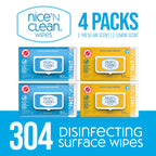 Nice 'N Clean Disinfecting Wipes - One-Step Cleaning

