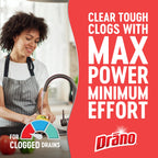 Drano Max Gel Drain Clog Remover & Cleaner | Fast-Acting

