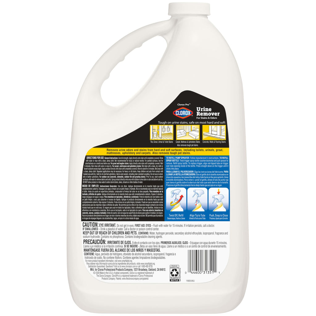 CloroxPro Urine Remover for Stains and Odors | Commercial Use

