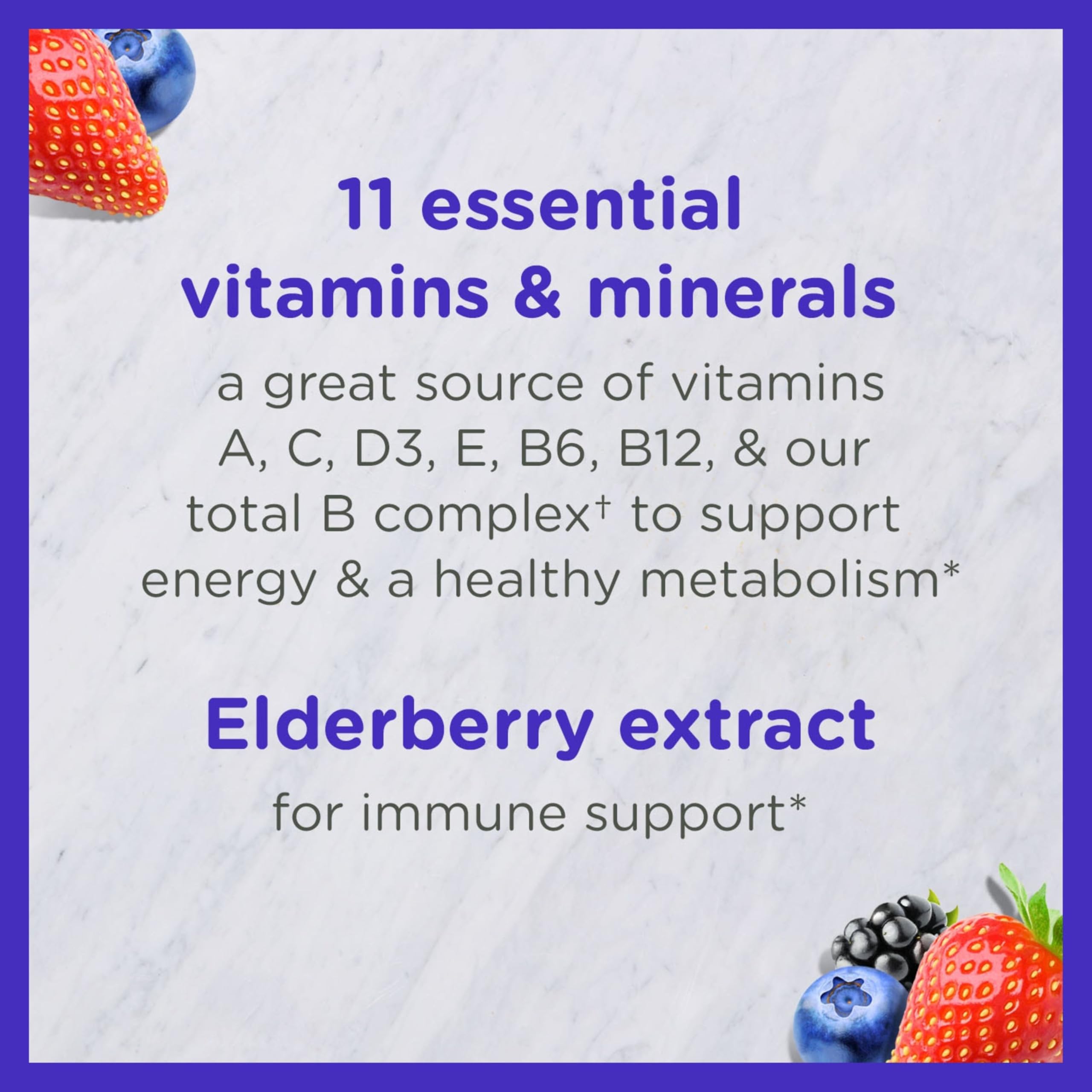 Zarbee's Complete Kids Multivitamin Gummies | Immune Support

