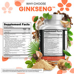 Clean Nutraceuticals Focus Formula Panax Ginseng Ginkgo

