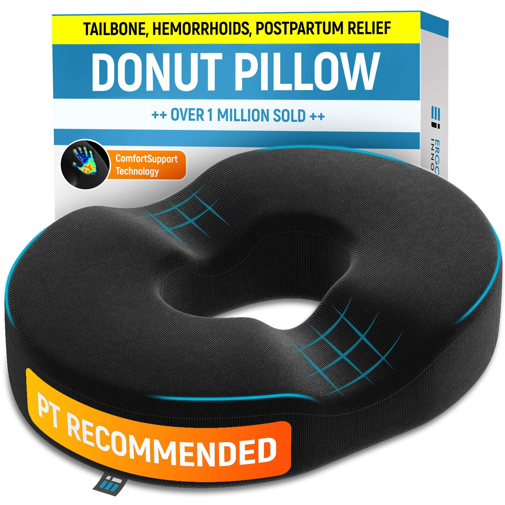Donut Seat Cushion for Tailbone Pain Relief | Coccyx Comfort

