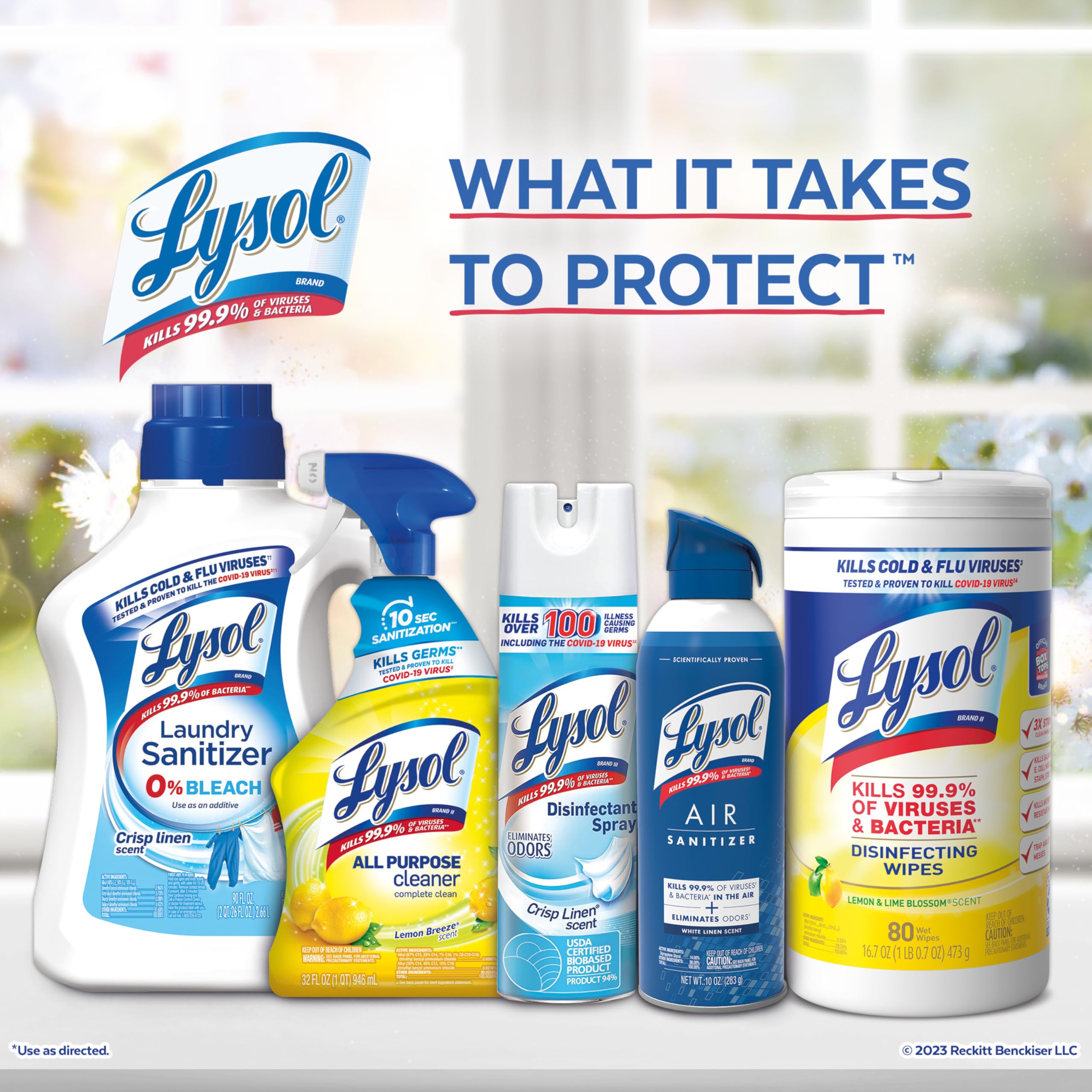 Lysol Fabric Disinfectant Spray - Soft Furnishings Sanitizer

