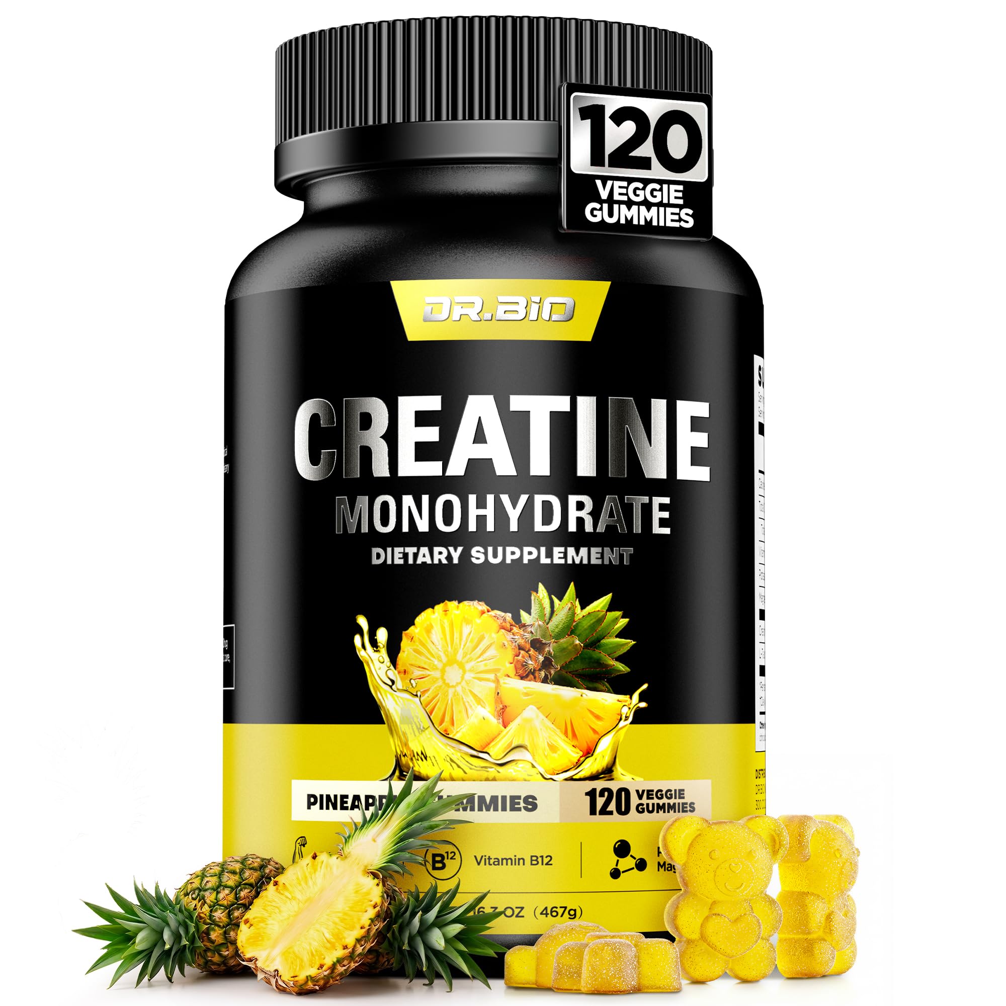Creatine Monohydrate Gummies — Instant Boost Vegan Energy

