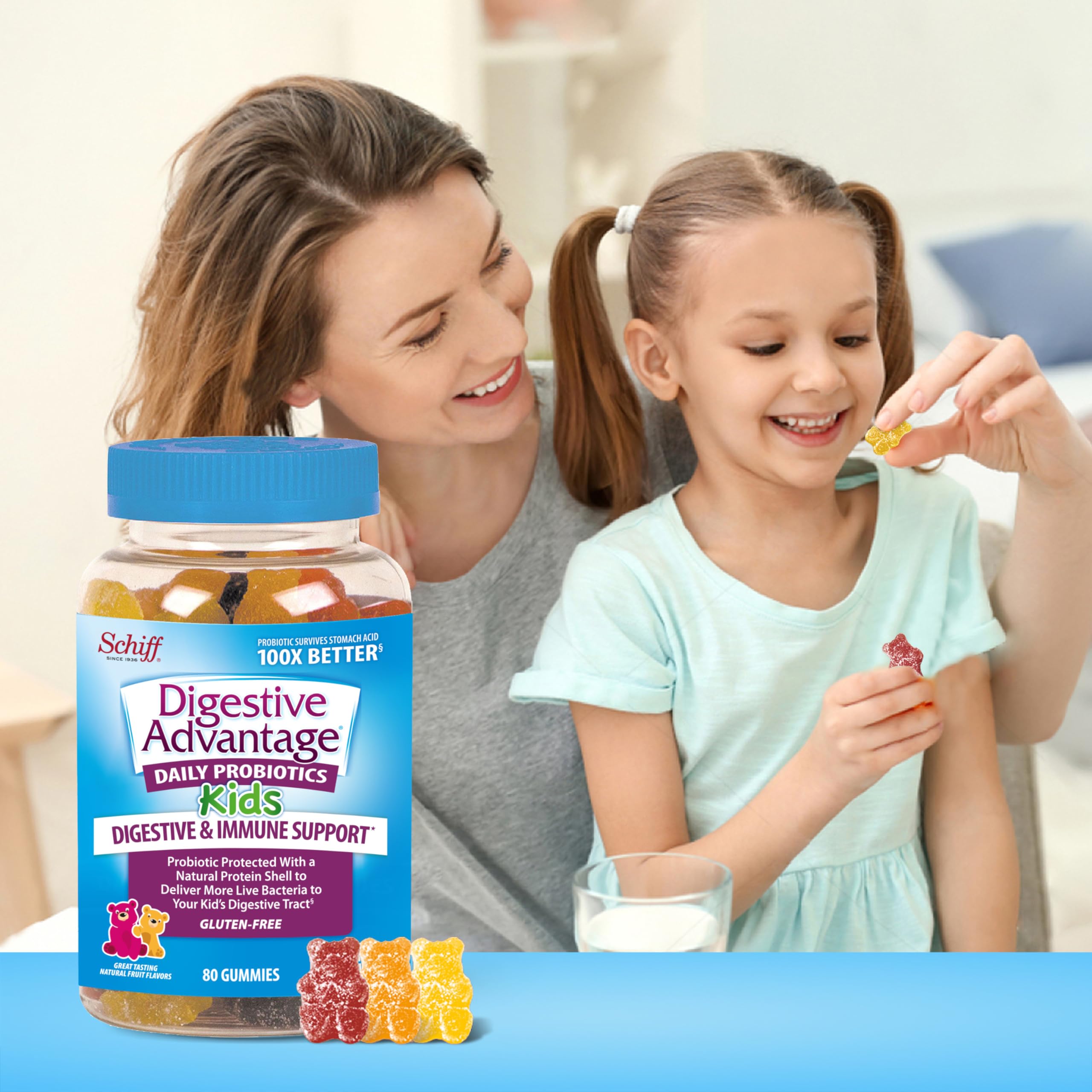 Digestive Advantage Kids Probiotic Gummies | Daily Digestive

