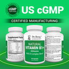 Dr. Berg Vitamin B Complex Supplement for Energy


