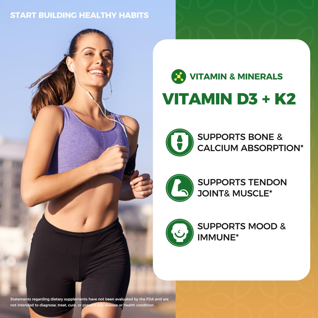 Vitamin D3 K2 Liquid with Omega-3 and Coconut MCT Oil

