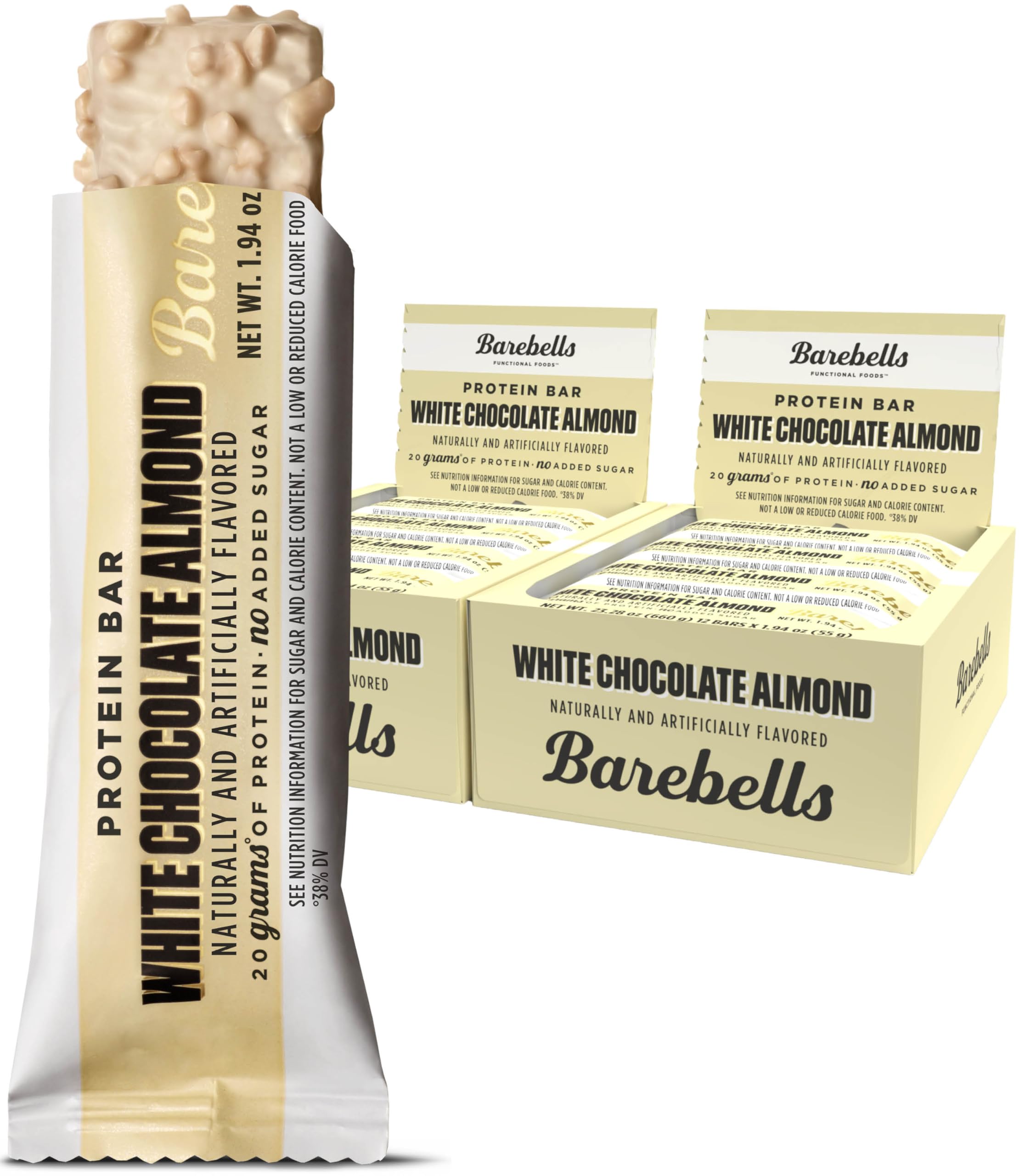 Barebells Protein Bar - 20g Protein, No Added Sugar - High Protein Snack