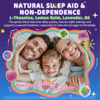 Kids Sleep Gummies Melatonin-Free with Magnesium & L-Theanine

