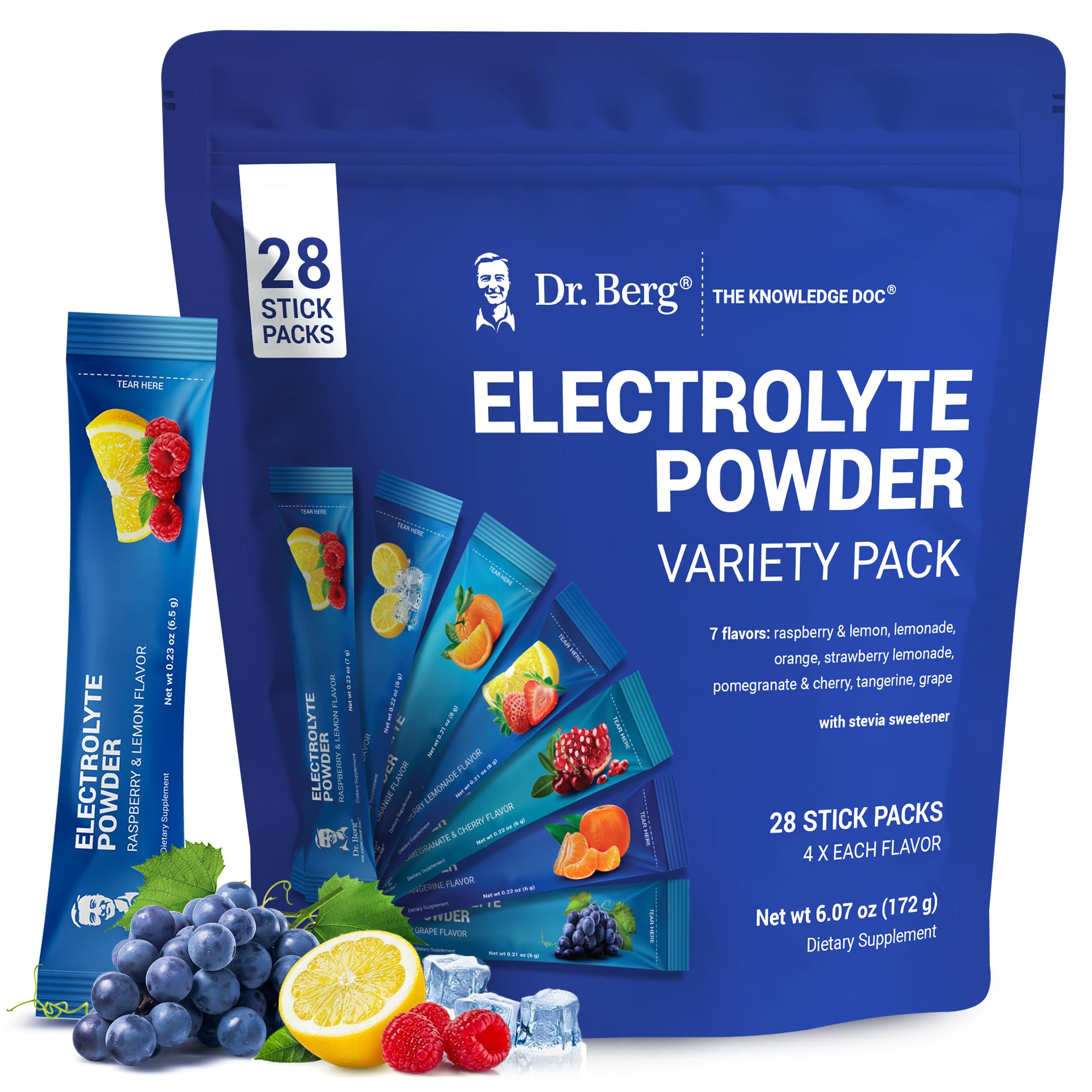 Dr. Berg Electrolyte Powder - Hydration Drink Mix

