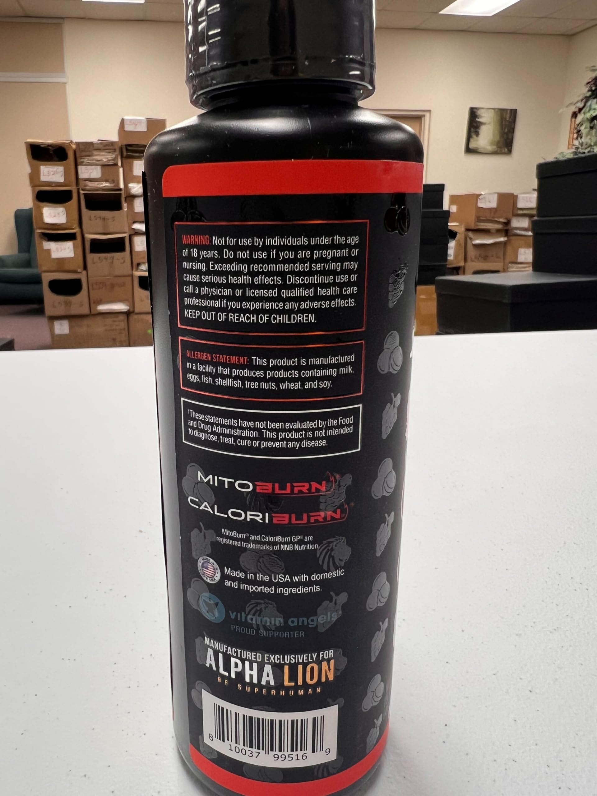 Alpha Lion L-Carnitine Liquid Burn2O 2000mg | Fat Burner

