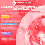 Collagen Peptide Gummies Multi-Collagen Sugar-Free for Skin

