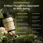 Lion's Mane & Turkey Tail Capsules by Garden of Herbz

