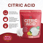 Pure Citric Acid Powder Food Grade Non-GMO by Spicy World


