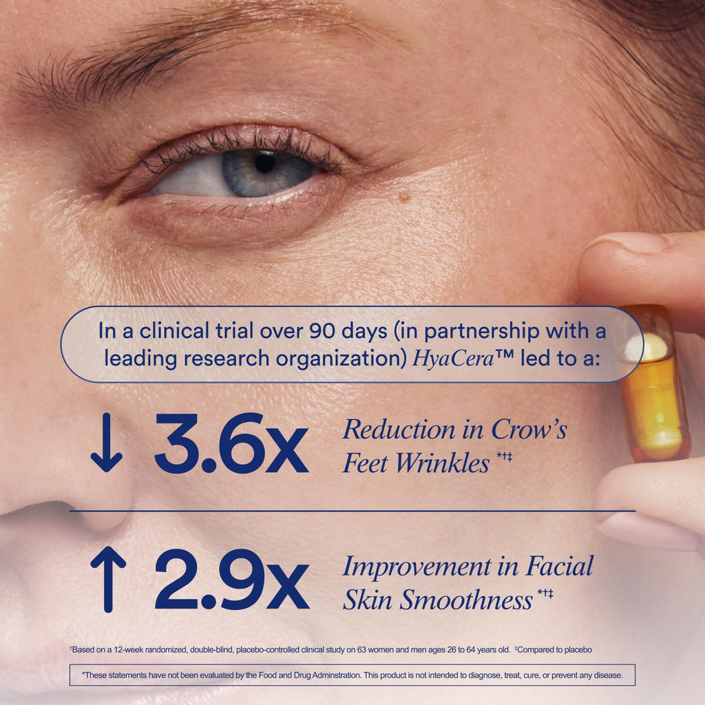Ritual Hyaluronic Acid Skin Supplement with Hyabest Ceratiq


