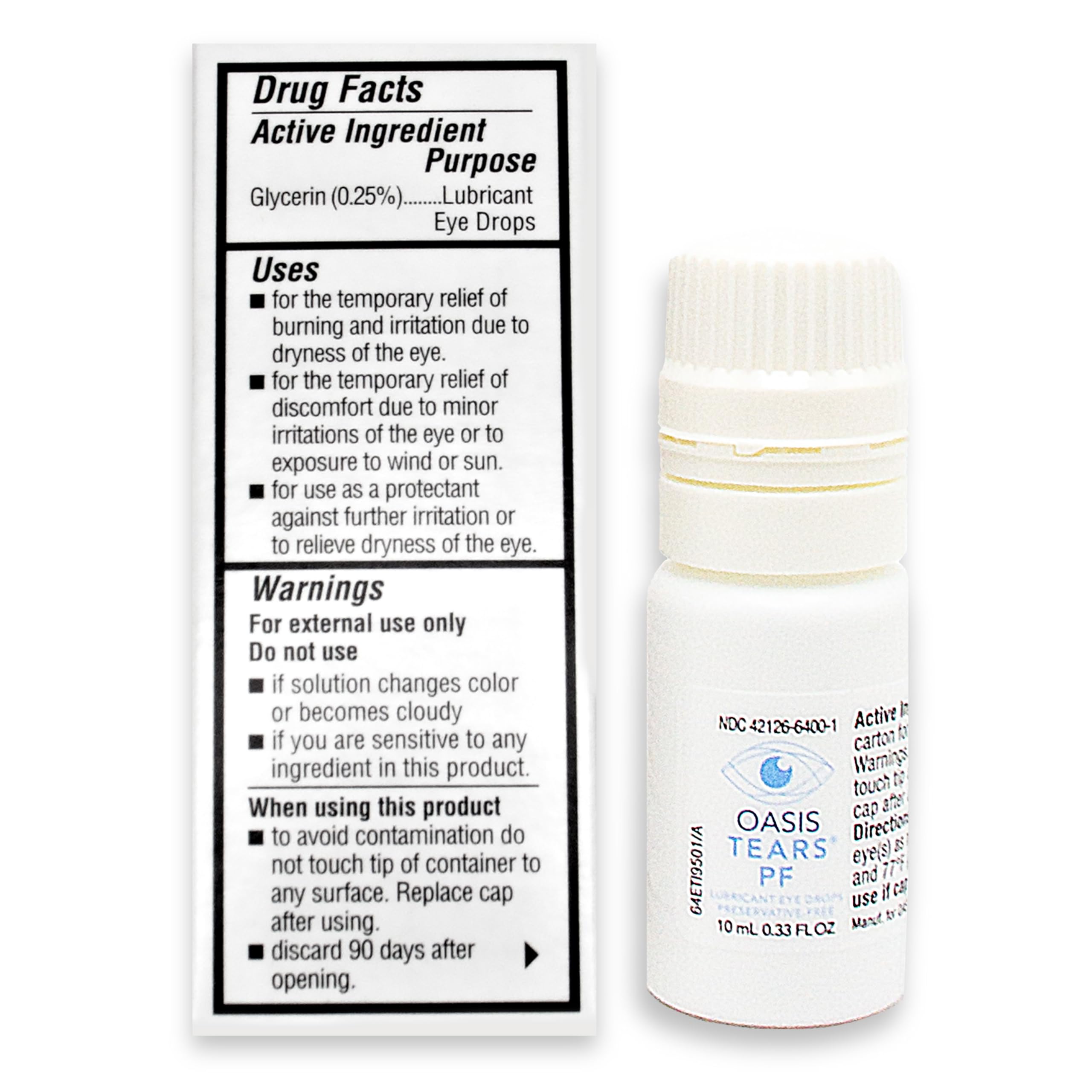 Oasis Tears Preservative-Free Eye Drops for Dry Eye

