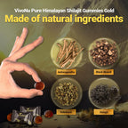 VivoNu Himalayan Shilajit Gummies with Ashwagandha & Gokshura

