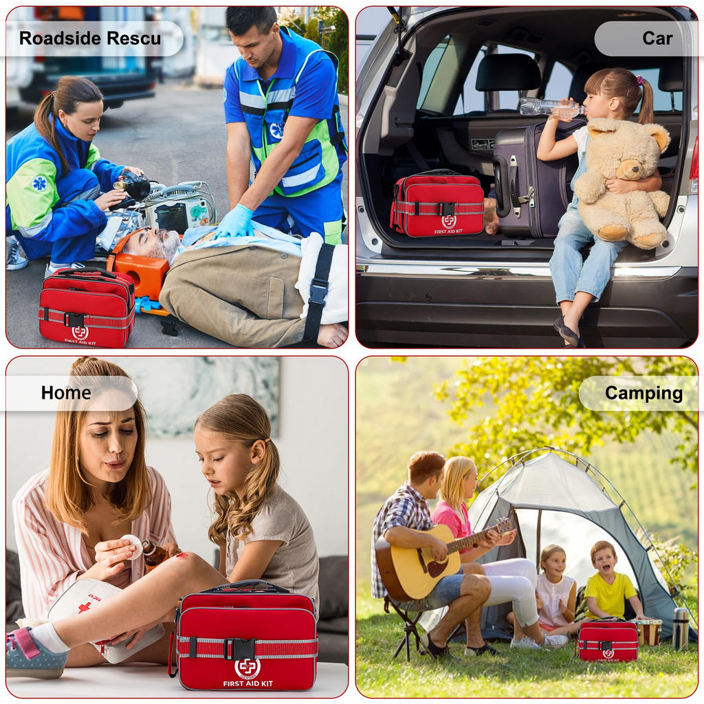 GELVOKE Professional Emergency First Aid Kit

