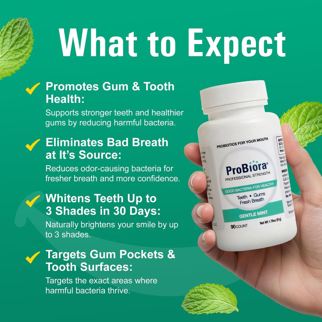 ProBiora Oral Probiotics | Professional Strength for Teeth

