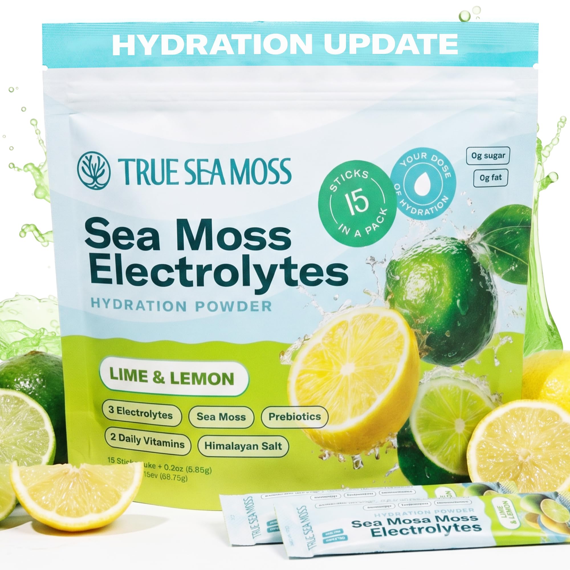 TrueSeaMoss Electrolyte Powder - Hydration & Recovery