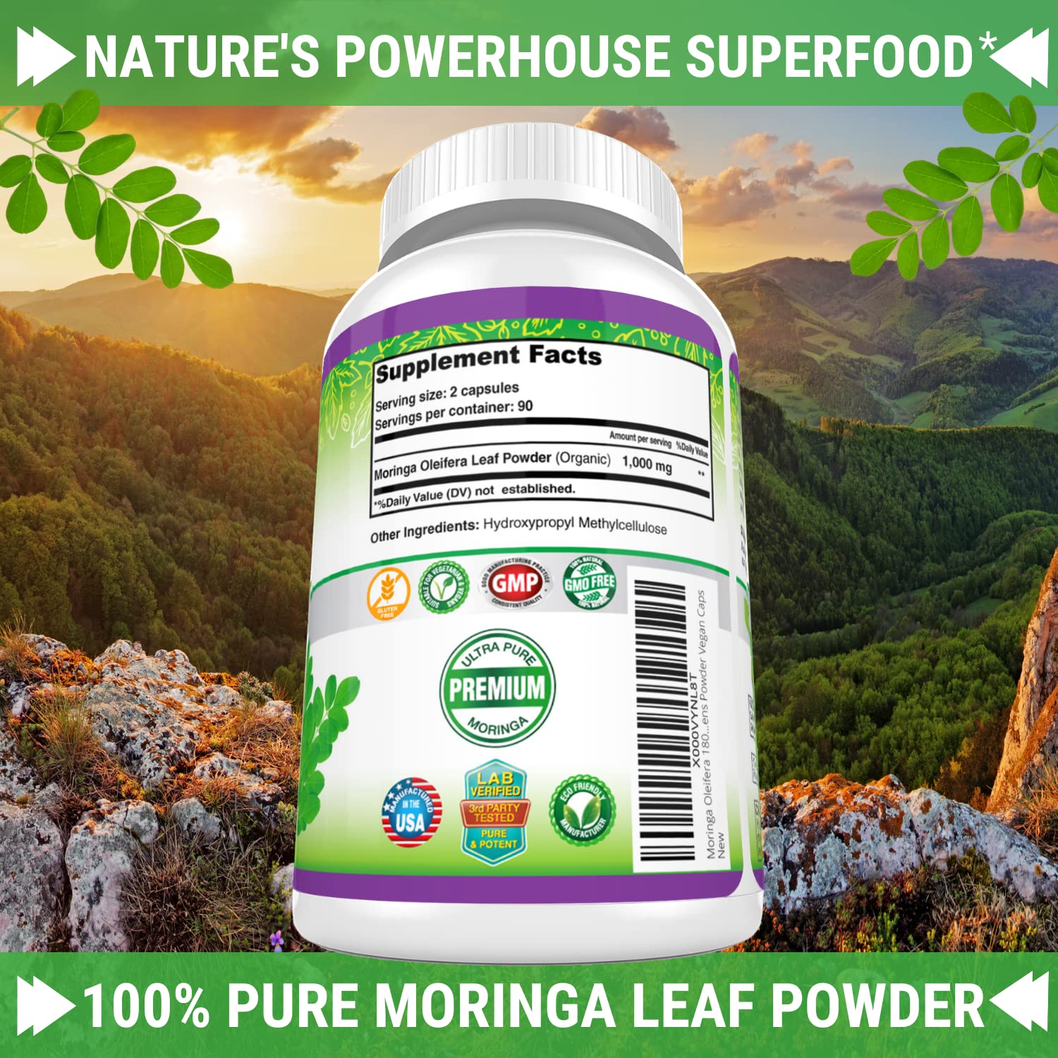 FRESH HEALTHCARE Moringa Supplement | Energy & Immunity

