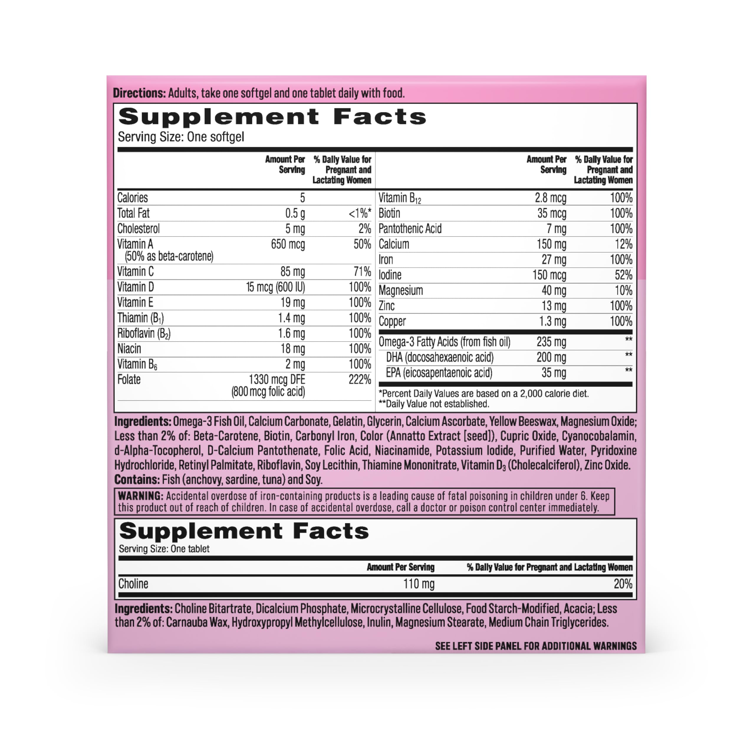 One A Day Prenatal Advanced Vitamins

