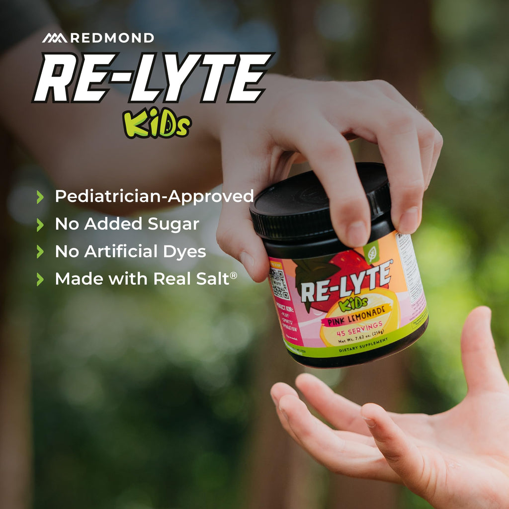 REDMOND Re-Lyte Kids Hydration Electrolyte Powder

