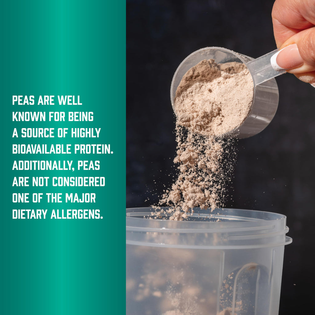 NOW Foods Pea Protein Powder - 24 g Protein per Scoop, Unflavored

