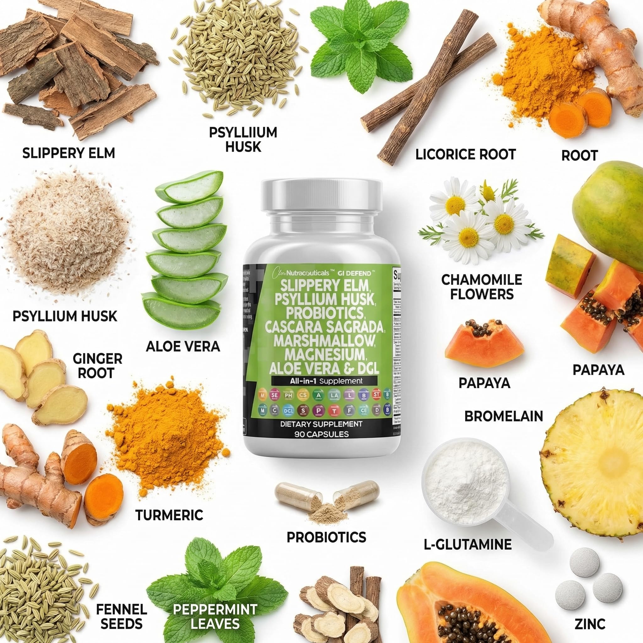 Probiotic Digestive Supplement by Clean Nutraceuticals

