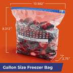 Hefty Calendar Slider Freezer Bags – Date Label & Seal

