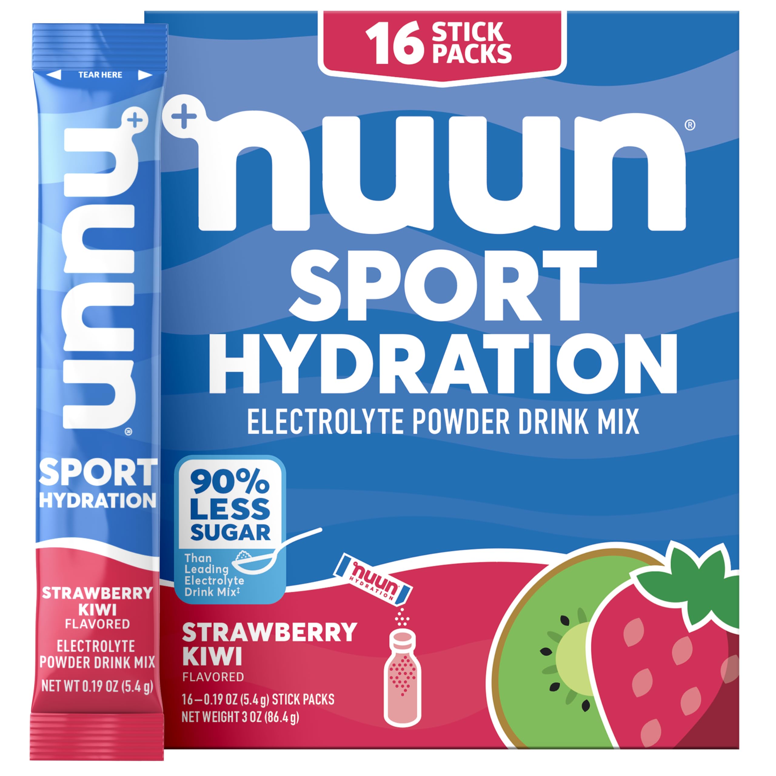 Nuun Sport Electrolyte Packets for Hydration - On the Go