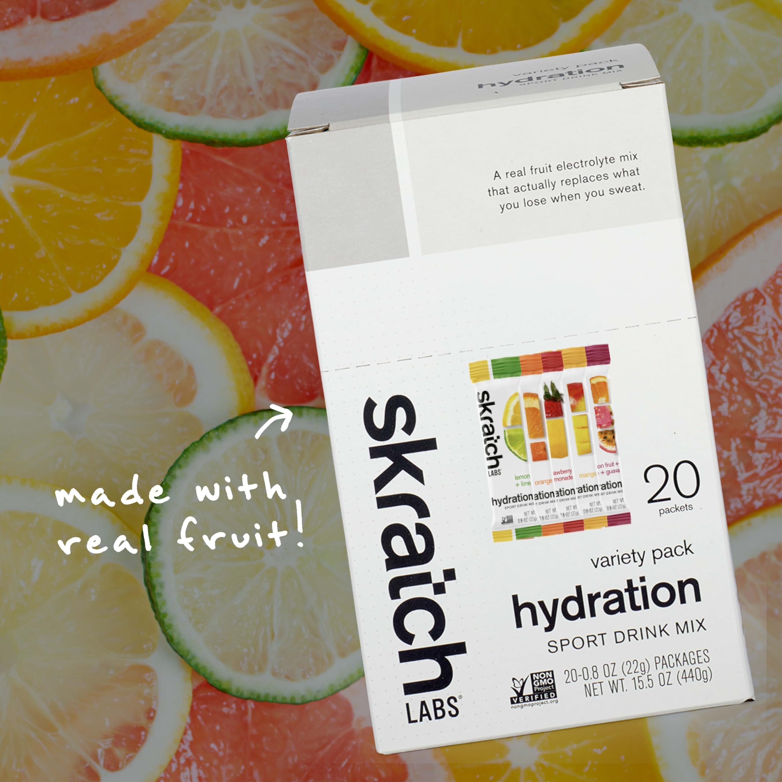 Skratch Labs Hydration Drink Mix – Electrolyte Powder

