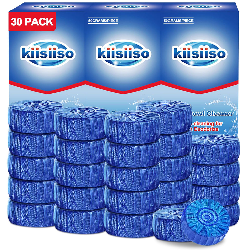 KIISIISO Automatic Toilet Bowl Cleaner Tablets - Drop-In

