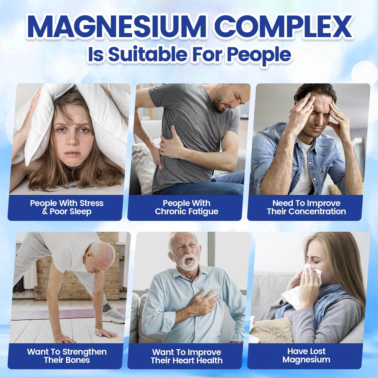Magnesium Complex 1000mg - 8 Forms | Vegan

