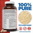 Yerba Prima Psyllium Husk Fiber Supplement 625 mg

